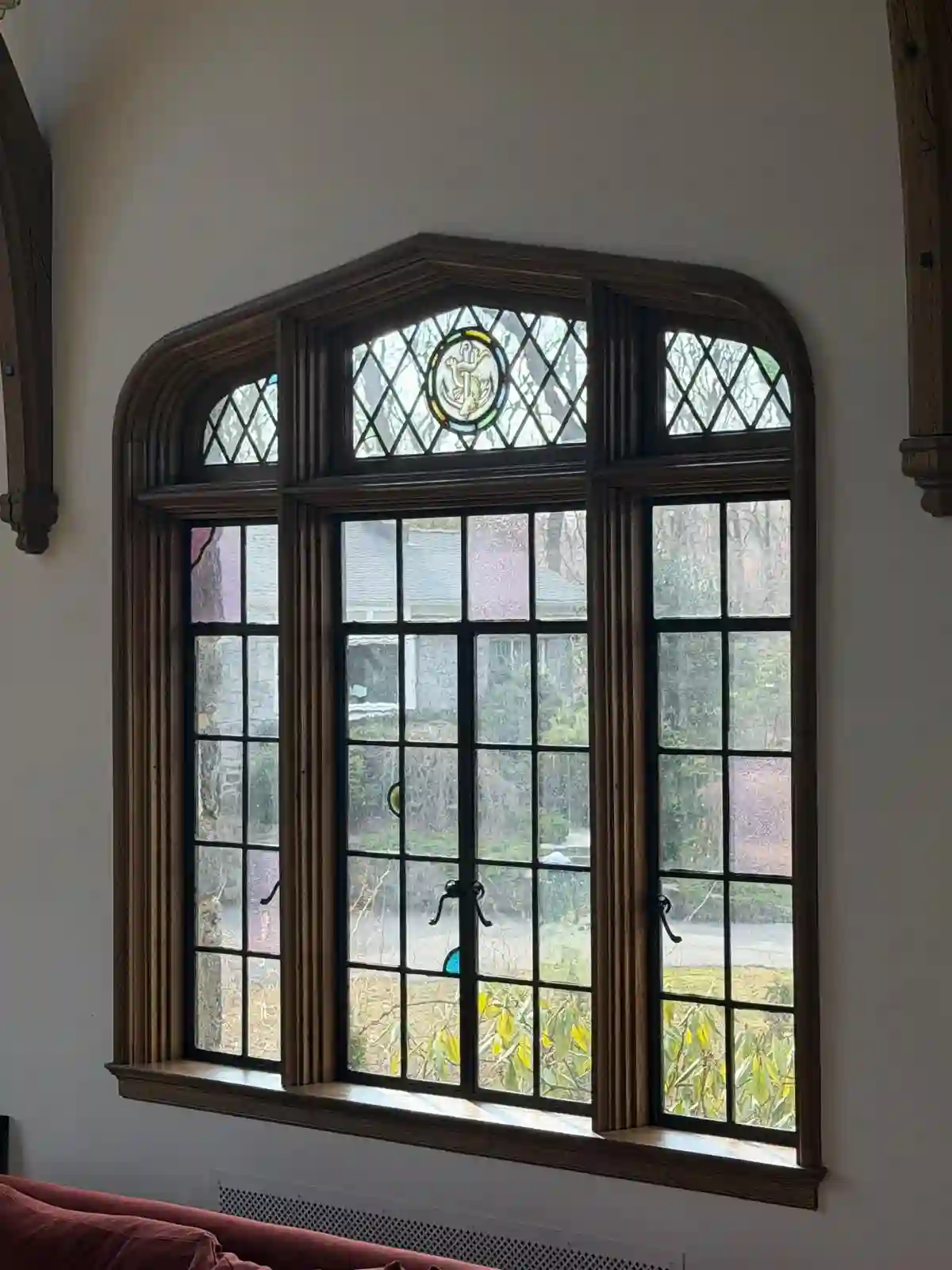 Restored Stained Glass Window