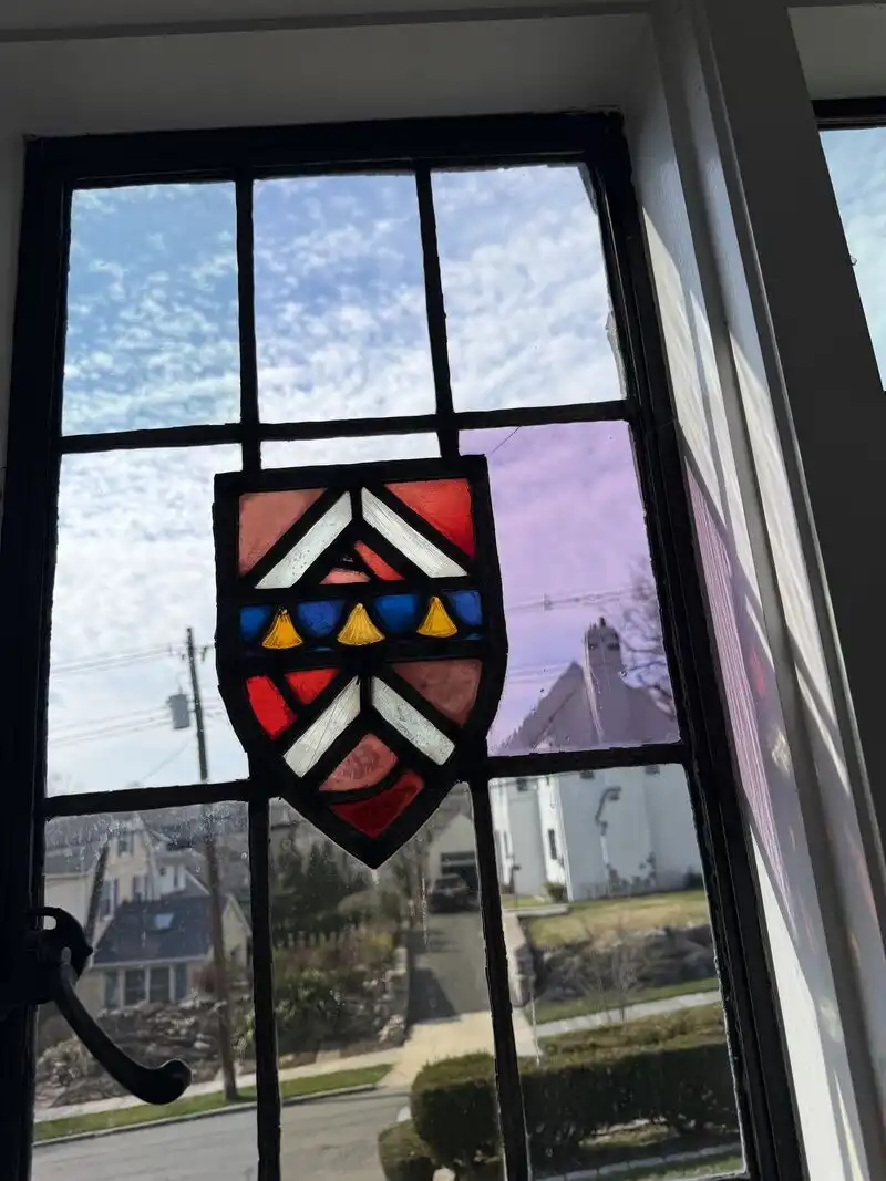 Stained Glass Restored Panel